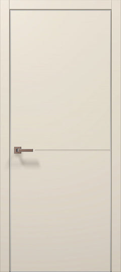 Ușă de interior ST-13 – Design minimalist cu linie orizontală