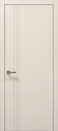Ușă de interior ST-18 – Design vertical modern cu linii accentuate