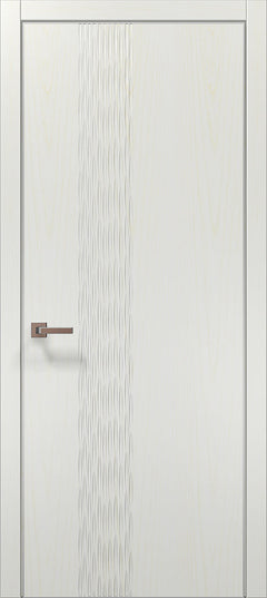 Ușă interior ST-12 – design sculptat,  model 3D vertical / Style - Carlo Porte