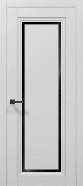 Ușă T16 – Eleganță Clasică în Gri Mat - Tetra / Carlo Porte