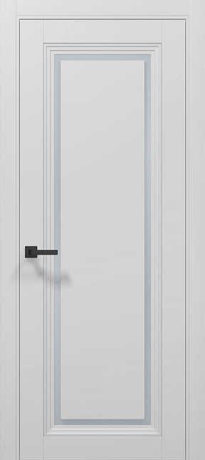 Ușă T16 – Eleganță Clasică în Gri Mat - Tetra / Carlo Porte