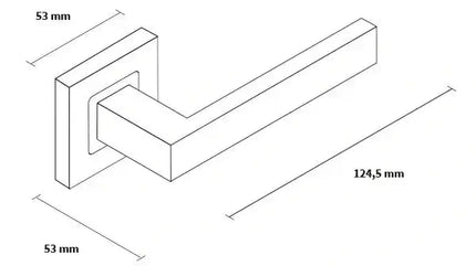 Manere usi TOPAZ Inox satin