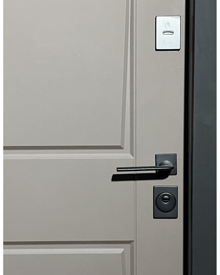 Usa intrare Torino (Soft touch maro / alb mat)