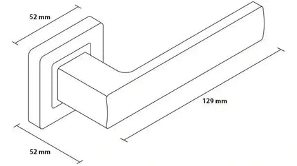 Manere usi TREND Nichel satinat