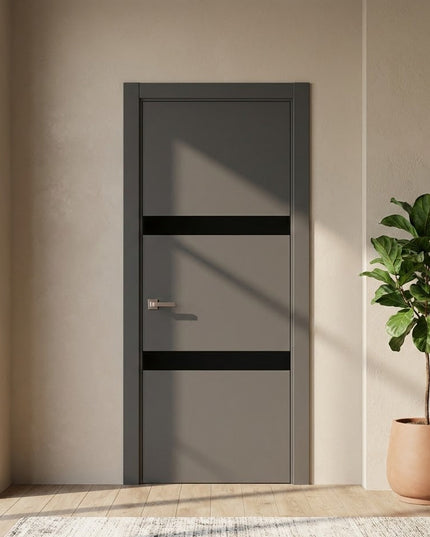 șă de interior PL-25 – design modern cu inserții din sticlă aplicată