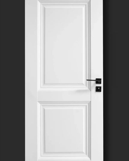 Ușă de interior albă JYA-067 cu toc reglabil – modernă, ușor de montat