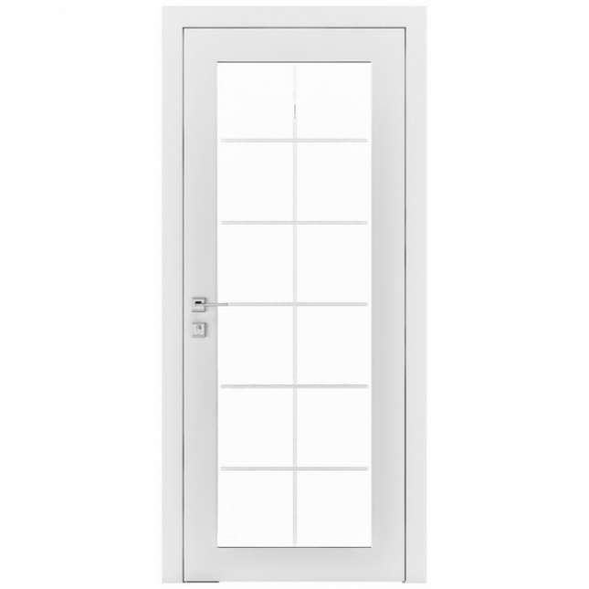 Usa de interior alb mat vopsit LOFT PORTO