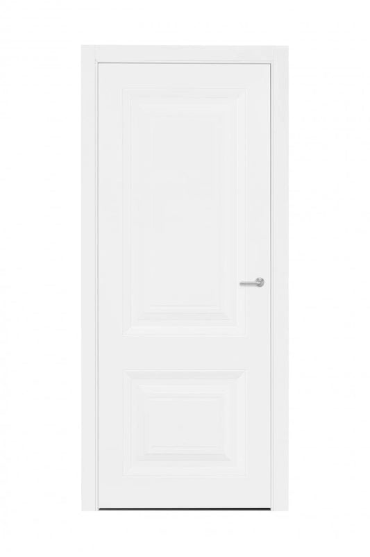 Ușă interior Smart 2 albă mată – cu toc reglabil, complet echipată