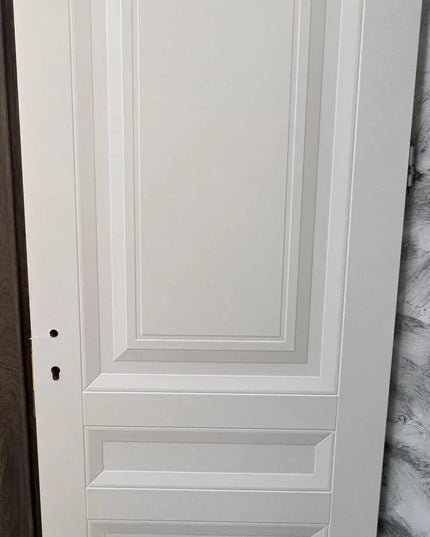 Ușă interior Smart 3 albă mată – complet echipată, cu toc reglabil