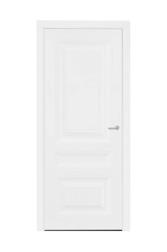 Ușă interior Smart 3 albă mată – complet echipată, cu toc reglabil