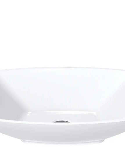 Lavoar Chambery pentru blat , Alb lucios