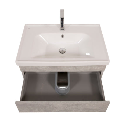 Mobilier de baie suspendat Vintage, Industrial