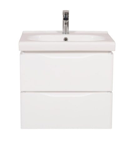Mobilier de baie suspendat Venice, Alb (City)