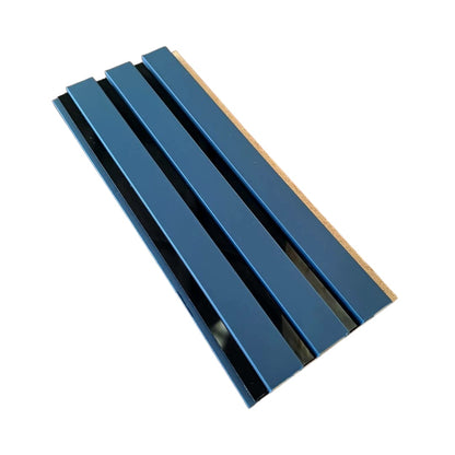 Panou Riflaj Decorativ Mdf, Bazalt & Negru