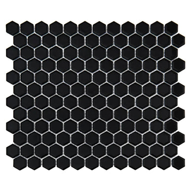 Mozaic Mini Hexagon Black 30×26