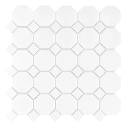 Mozaic Mini Octagon White 55 29,5×29,5