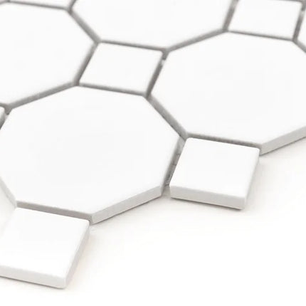 Mozaic Mini Octagon White 55 29,5×29,5