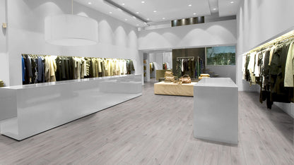 Parchet laminat Stejar Prestige Alb Amazone 3239 10/33, Kronotex