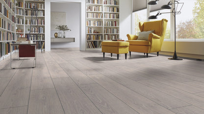 Parchet laminat Stejar Capital Alb Robusto 2800 12/33, Kronotex