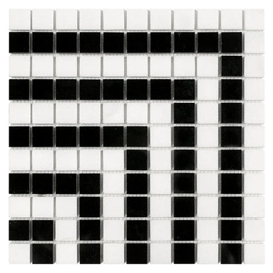 Mozaic Pure B&W Hypno 25 „B” 30,5×30,5