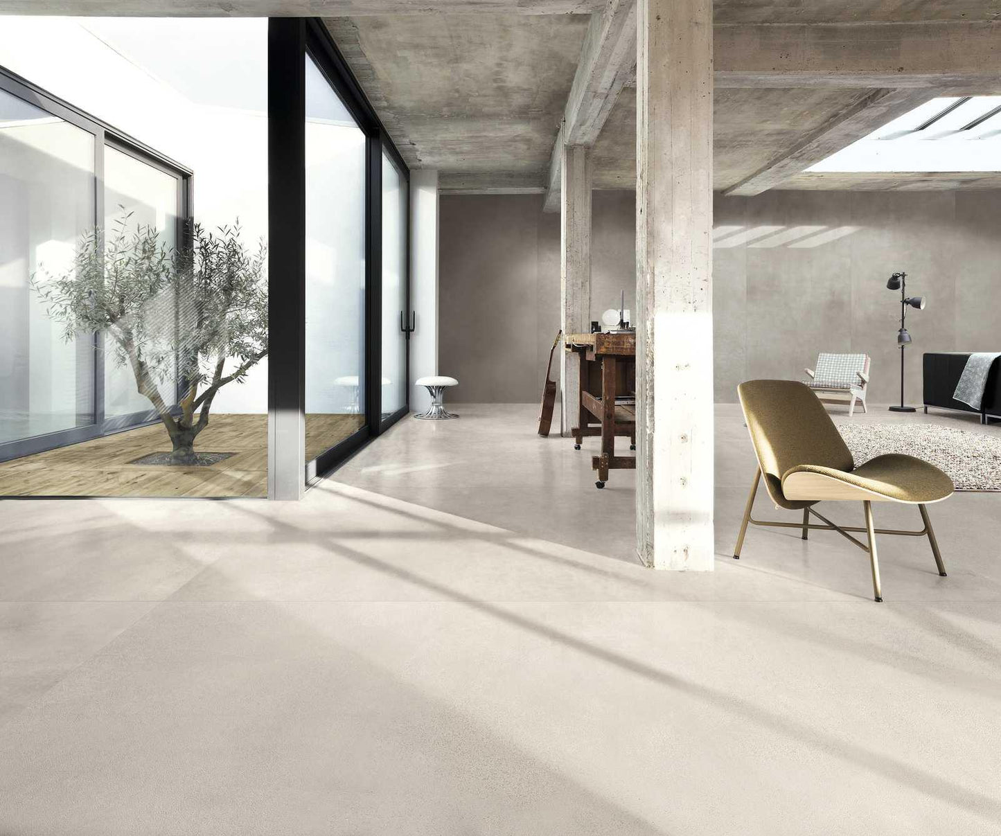 Gresie Maiora Concrete Grigio Chiaro Ragno