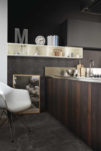 Gresie Realstone Slate Black Ragno