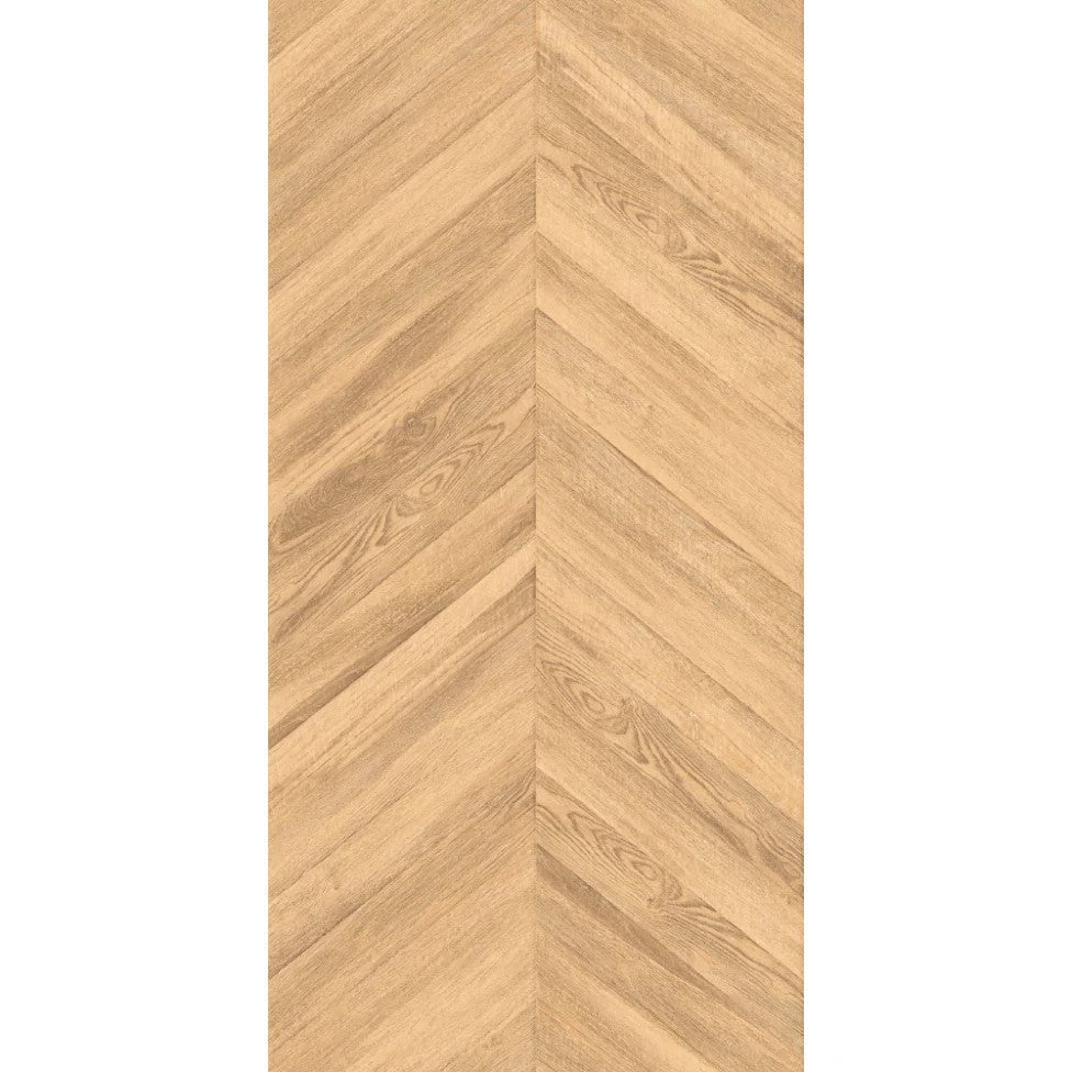 Gresie Living Digitala Virtificata CHIRON PECAN CARVING 60 x 120 cm