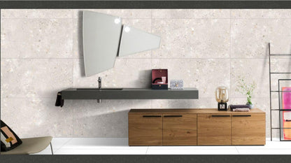Gresie portelanata THIMBLE BIANCO mat 60 x 120 cm