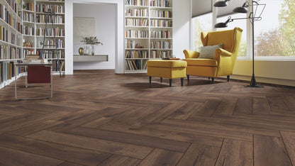 Parchet laminat Stejar Calais Herringbone D4766 8/32, Kronotex