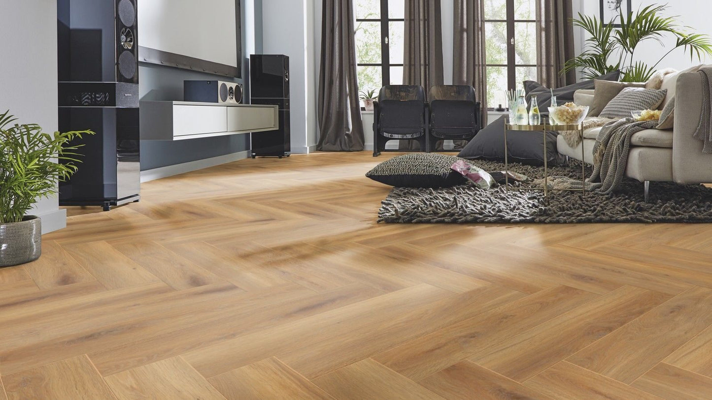 Parchet laminat Stejar Pisa Herringbone D3861 8/32, Kronotex