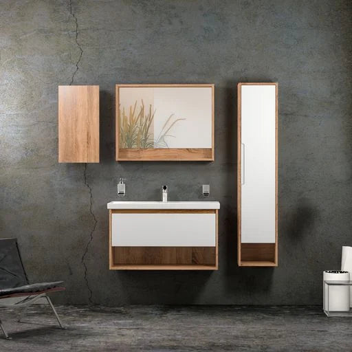 Mobilier de baie suspendat Edda, Sevilya