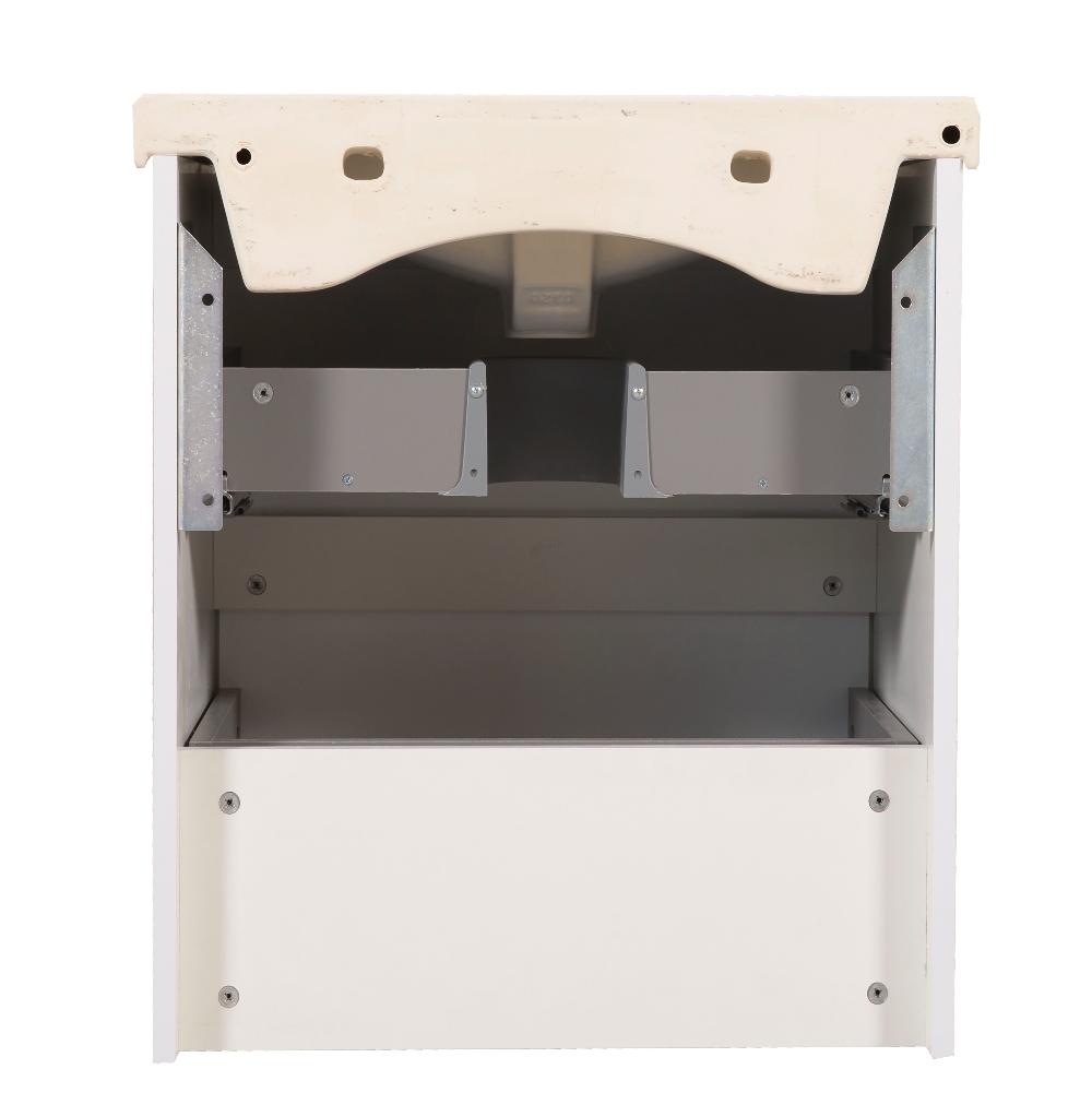 Mobilier de baie suspendat Infinity, Alb