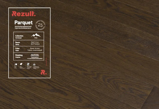Parchet triplu stratificat Oak Trivor
