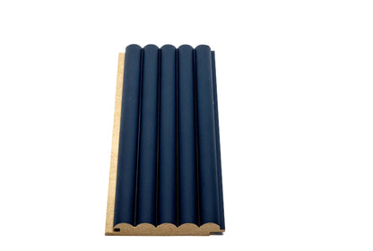 Panou Riflaj Decorativ Mdf, Bazalt Wave
